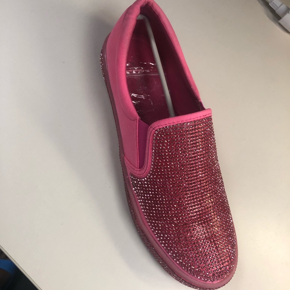 Blinged our shoe